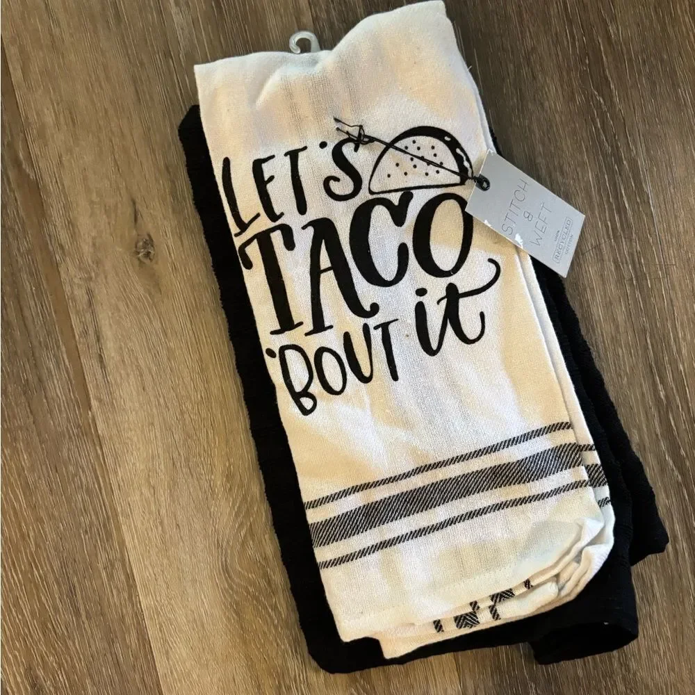 Let's Taco 'Bout It Kitchen Towels